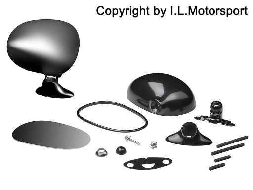 MX-5 Aussenspiegel Satz Links / Rechts unlackiert ECE Type Approved I.L.Motorsport